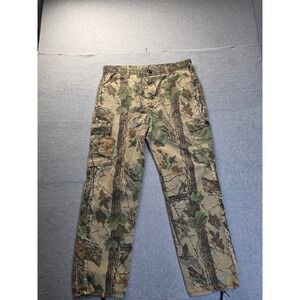 Liberty Realtree Camo Cargo Pants Mens 36x30 Hunting Camouflage Outdoor Utility